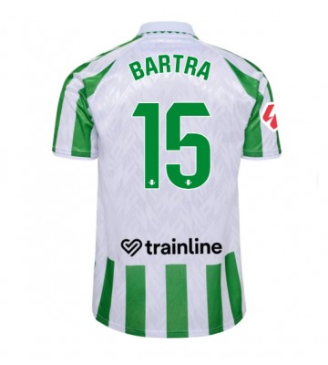 Real Betis Marc Bartra #15 Hjemmebanetrøje 2024-25 Kort ærmer